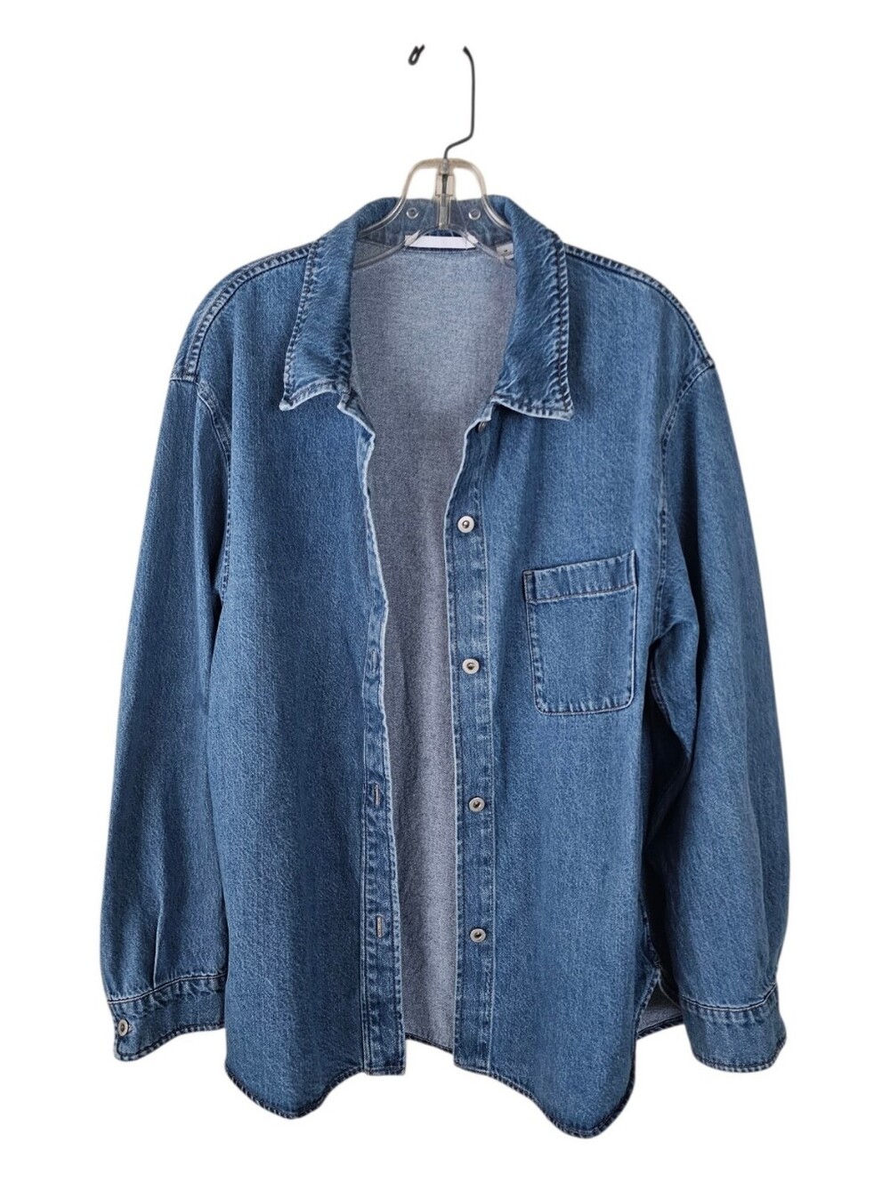 Uniqlo Classic Blue Denim Overshirt Jacket